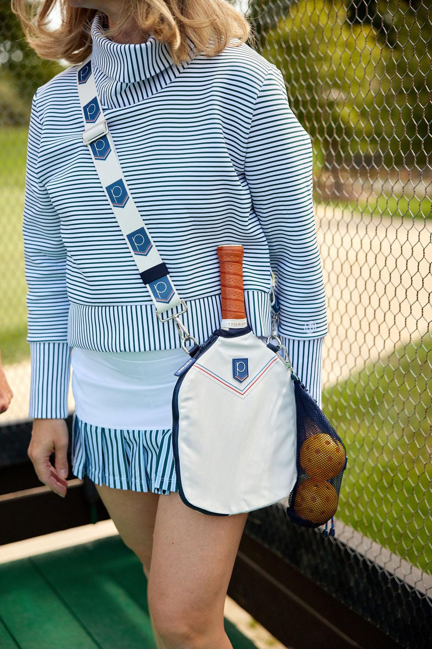 laura pickleball cover & strap