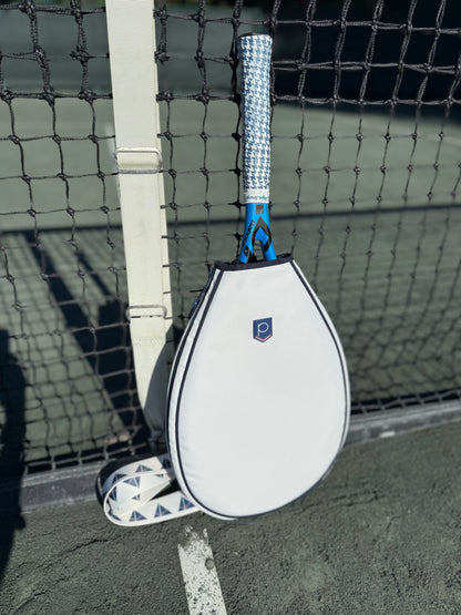 burgee tennis racket cover & strap